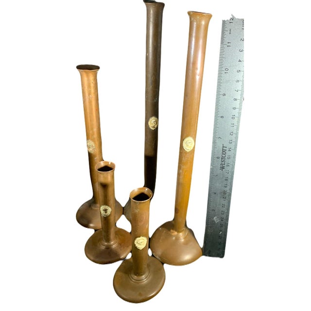 Early 20th Century Benedict Studios Set of Eight Bud Vases For Sale - Image 12 of 12