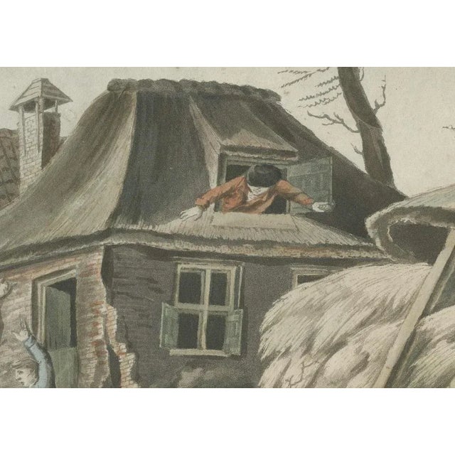 Flood Catastrophe in Oosterhout, 1820, Paper For Sale - Image 3 of 6