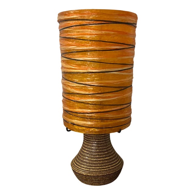 Ceramic Lamp from Accolay, 1970s For Sale