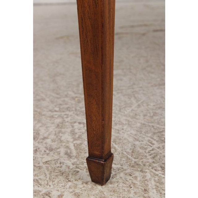 Maitland Smith Flame Mahogany Banded Demilune Sideboard For Sale - Image 16 of 18