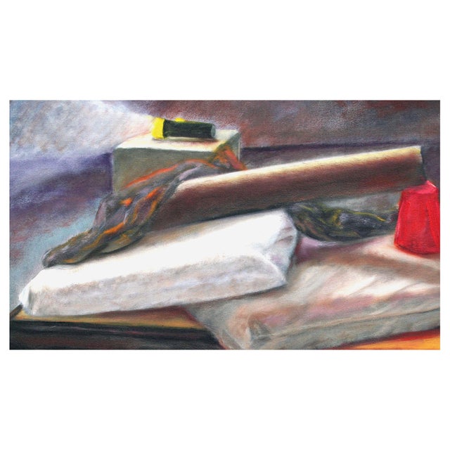 American Still Life With Flashlight by Jim Pollock For Sale - Image 3 of 4