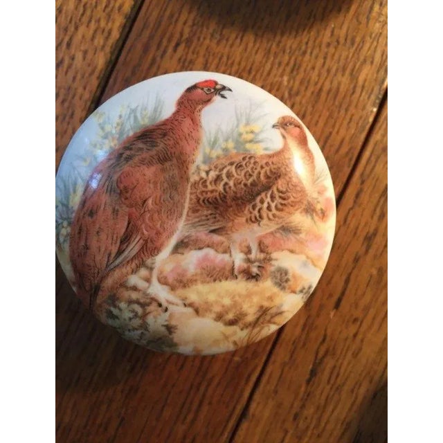 1990s Set of 4 1990s Porcelain Newhall Staffordshire Boxes For Sale - Image 5 of 7