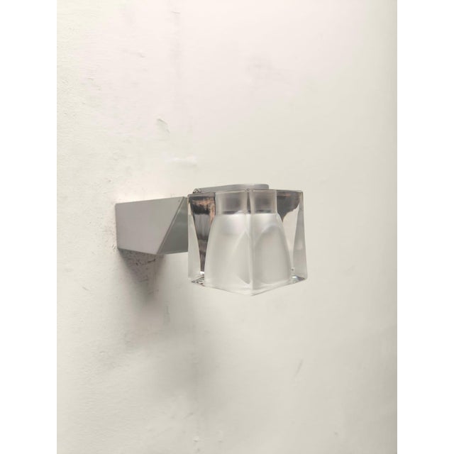 Cube Double Light Wall Light by Fabbian, 2000s For Sale - Image 9 of 15