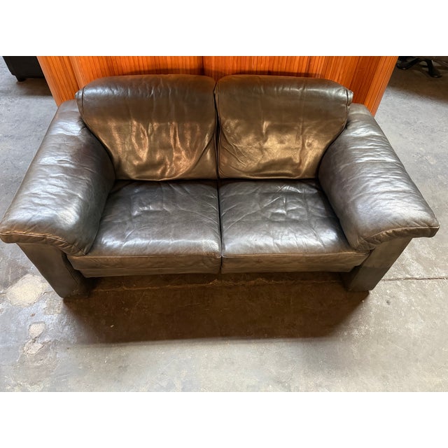 Vintage Grey 2-Seater Sofa from Rolf Benz, 1980s For Sale - Image 3 of 10