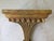 French Provincial Vintage French Provincial Gilt Wall Shelf Sconce For Sale - Image 3 of 7