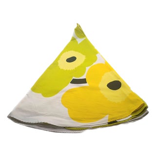 Marimekko 60" Round "Unikko" Tablecloth For Sale