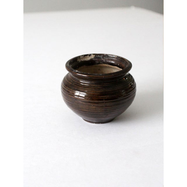 Vintage Studio Pottery Vase For Sale - Image 4 of 8