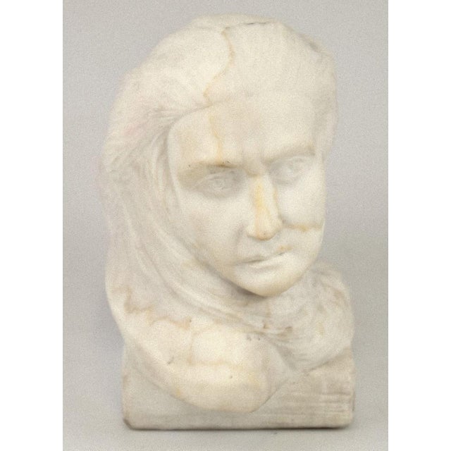 The Wind Marble Sculpture, 1920s For Sale - Image 3 of 5