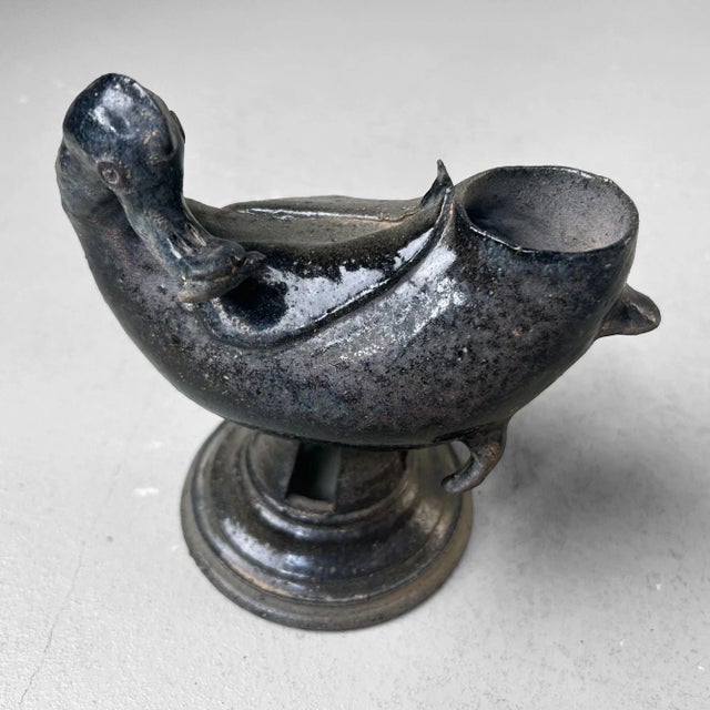 Ceramic Duck Vase Japan, 1950s For Sale - Image 4 of 18