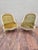 Hollywood Regency French Carved Tufted Back Lounge Chairs - Pair For Sale - Image 11 of 11