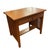 Brown Mission / Arts and Crafts Solid Oak Writing Desk - 36 Inch - Micheal Cherry For Sale - Image 8 of 13
