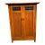 1990s Crate and Barrel Mission Style Tv Cabinet/Armoire For Sale