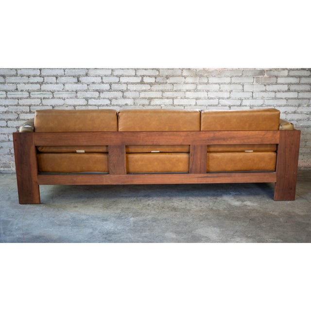 Vintage Tobia Scarpa for Knoll 'Bastiano' Style Sofa For Sale In Boston - Image 6 of 18