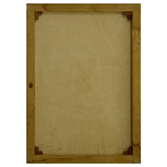 Amar Cheriet, Modernist Still Life, 1968, Oil on Canvas For Sale - Image 4 of 5