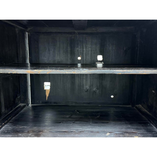 Early 20th Century Chinese Elmwood Side Table or Storage Chest For Sale - Image 11 of 12