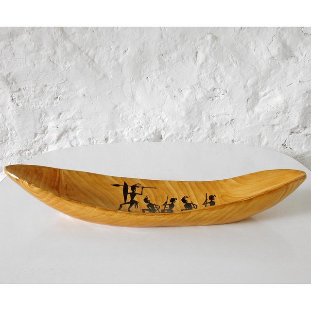 Mid-Century Ceramic Bowl by Grandjean-Jourdan for Vallauris For Sale - Image 4 of 8