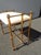 Vintage Hollywood Regency Gold Gilt Rope Metal Vanity Bench Stool For Sale - Image 9 of 18