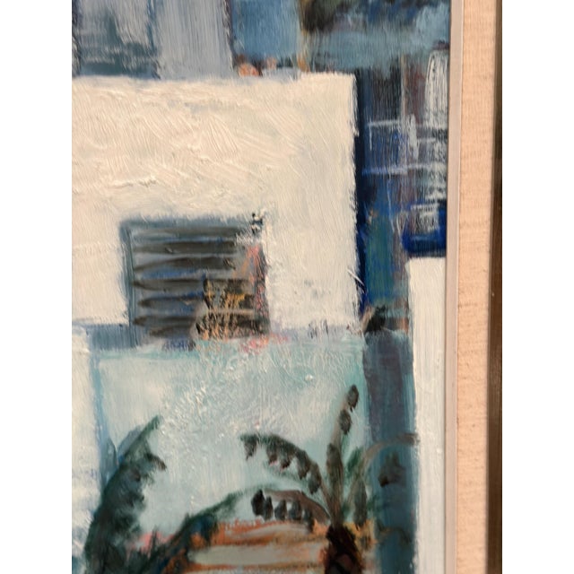 Gunnar Stålbrand, Palm Trees, 1960s, Oil Painting on Canvas, Framed For Sale - Image 6 of 18