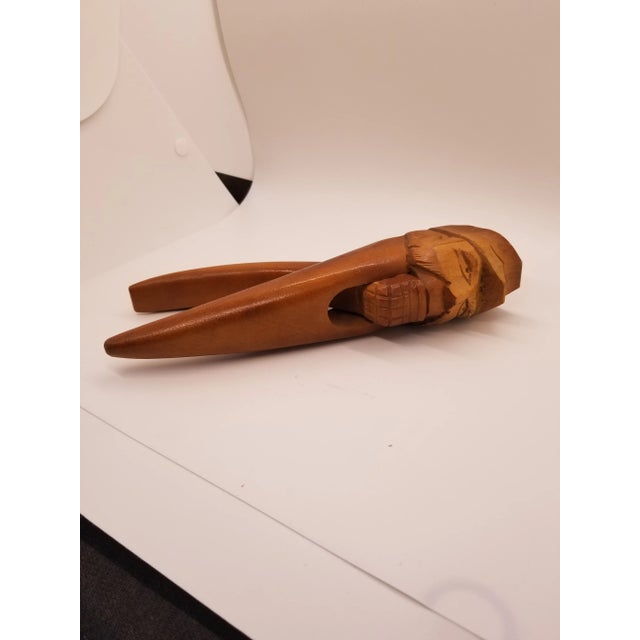 Mid-Century Modern Vintage 1960s Sailor Man Wooden Nutcracker For Sale - Image 3 of 4