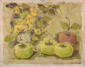 Franco Marzilli, Still Life, Oil Painting, 1970s