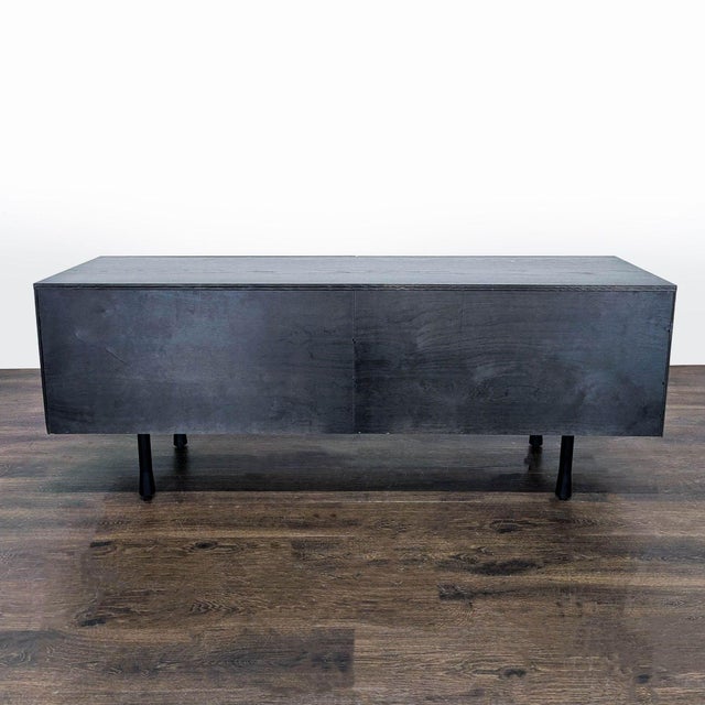 Blu Dot Lap Modern Black 6-Drawer Dresser With Sleek Horizontal Design, Attributed For Sale - Image 11 of 12