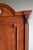 Art Deco Mahogany 1-Door Arch Cupboard For Sale - Image 5 of 10
