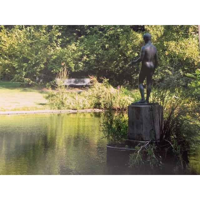 Contemporary "Tuileries Pond and Gardens, Paris" Contemporary Plein Air Photograph Print by Louise Weinberg For Sale - Image 3 of 5