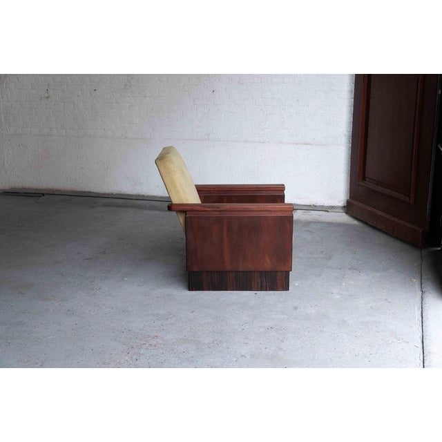 Amsterdamse School Easy Chair, 1930s For Sale - Image 5 of 18
