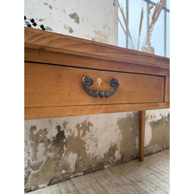 Oak Veneer Desk, 1950s For Sale - Image 12 of 18