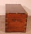 Wood 19th Century Camphor Wood Marine Chest with Double Locks For Sale - Image 7 of 15