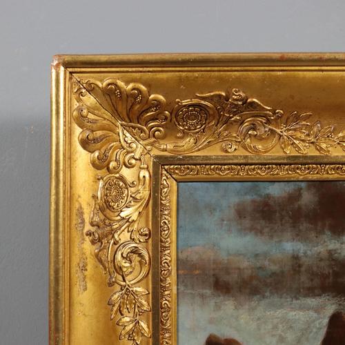 E. Rudolf Biedermann, Landscape, 19th Century, Oil Painting, Framed For Sale - Image 8 of 12