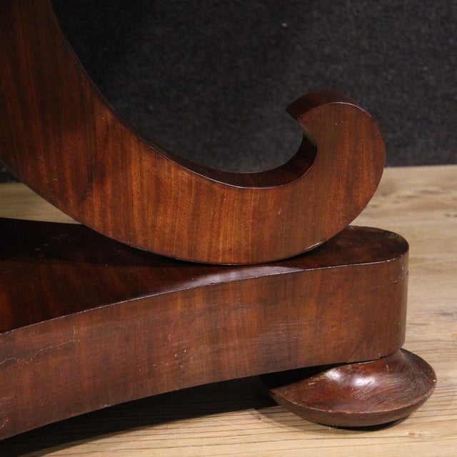 19th Century Dutch Mahogany Table, 1880s For Sale - Image 6 of 13