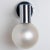 Opal Glass and Chrome Wall Light from Glashütte Limburg, 1970s For Sale - Image 3 of 15