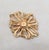 Brown Vintage Circa 1965 Signed Crown Trifari Faux-Topaz Brooch For Sale - Image 8 of 8