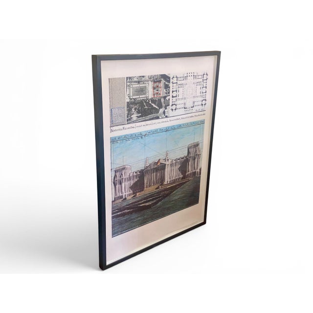 A large-format publisher’s edition relating to Christo & Jeanne-Claude’s celebrated Wrapped Reichstag project, realised in...