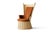 Brown Set of Hotte Rattan and Leather Armchair and Pouf by Philippe Starck for Cassina For Sale - Image 8 of 17