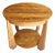 Art Deco Oak Side Table, 1930s For Sale