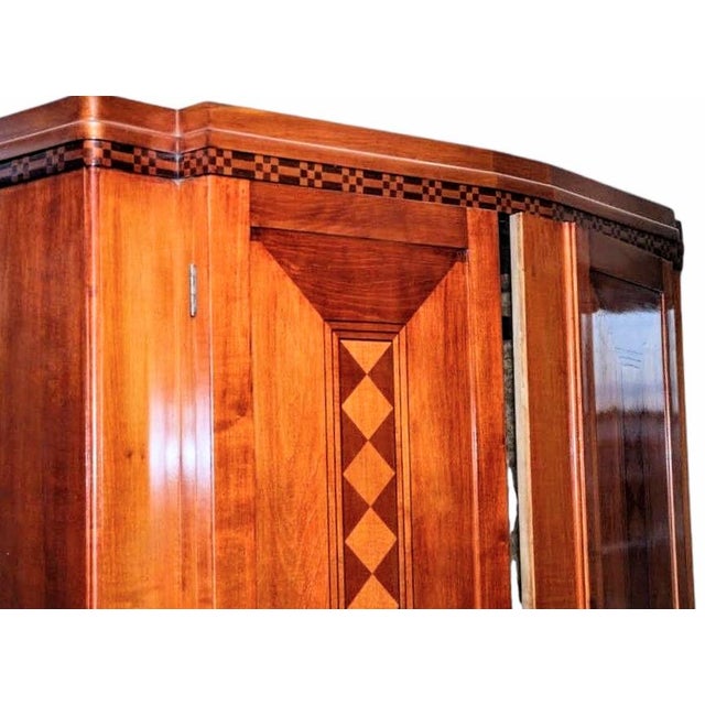 Inlaid Bedroom Furniture by Caspar Hrazdil, 1890s, Set of 8 For Sale - Image 9 of 18