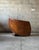 Animal Skin Bart Van Bekhoven 'Cocoon' Leather Lounge Chair For Sale - Image 7 of 10