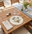 Off-white Vintage "Safari Serenade" Circular Placemats - Set of 4 For Sale - Image 8 of 11