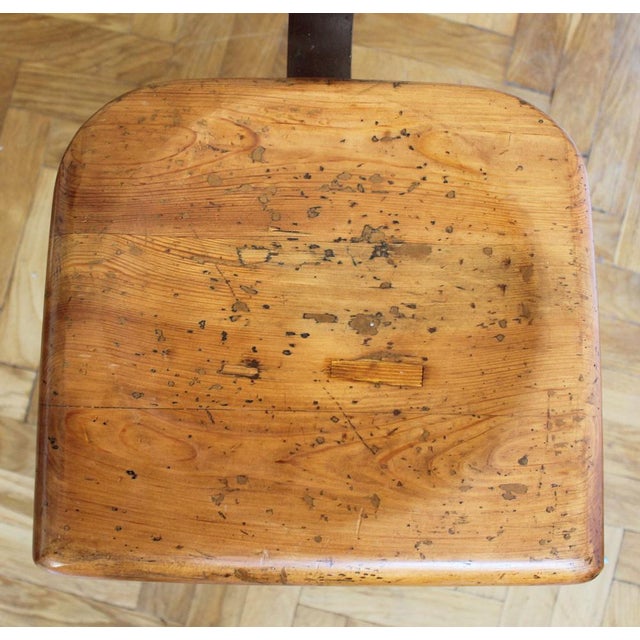 Industrial Swivel Chair, 1960s For Sale - Image 11 of 14