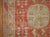 Zabihi Collection Antique Red Khotan Rug For Sale - Image 4 of 5