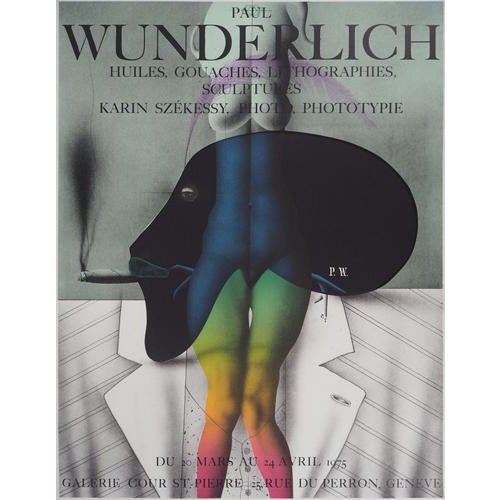 Paul WUNDERLICH, The woman with the cigar, Lithograph For Sale - Image 8 of 8