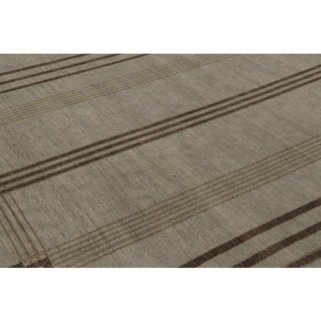 Rug & Kilim Contemporary Art Deco Style Geometric Wool Rug by Rug & Kilim, India For Sale - Image 4 of 10