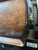 1980s Maitland-Smith Leather Covered Decorative Box on Hand-Forged Iron Stand For Sale - Image 9 of 9
