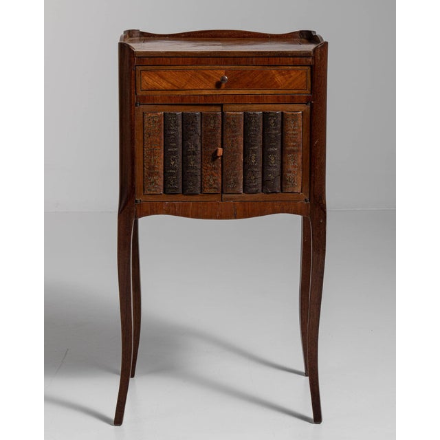 19th Century France Rich Walnut Brown Carved Walnut Side Cabinet For Sale In Greensboro - Image 6 of 10