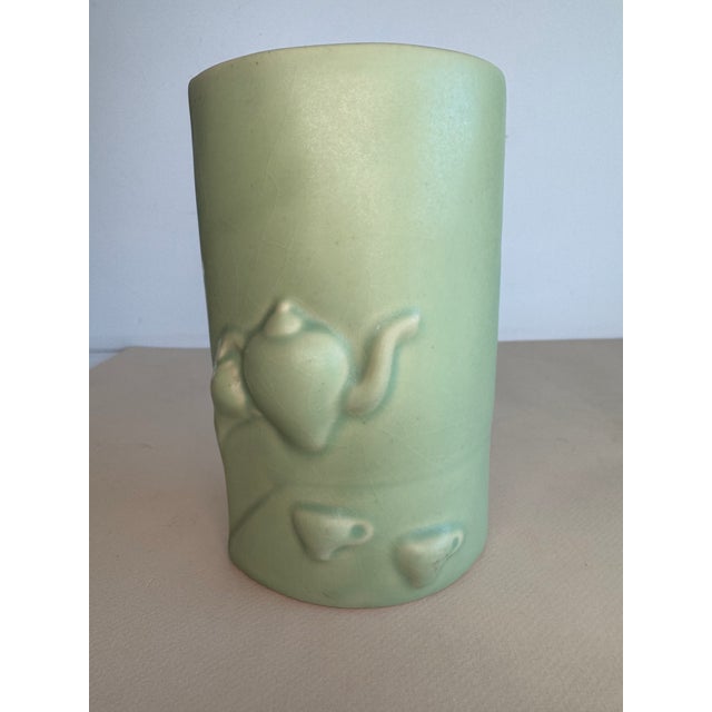 Contemporary Donna Polseno Woman Serving Tea Vase For Sale - Image 3 of 11