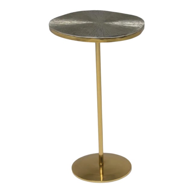 Hable for Maitland-Smith Textured Accent Table For Sale