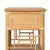 Tan Chippendale End Table, Natural For Sale - Image 8 of 11