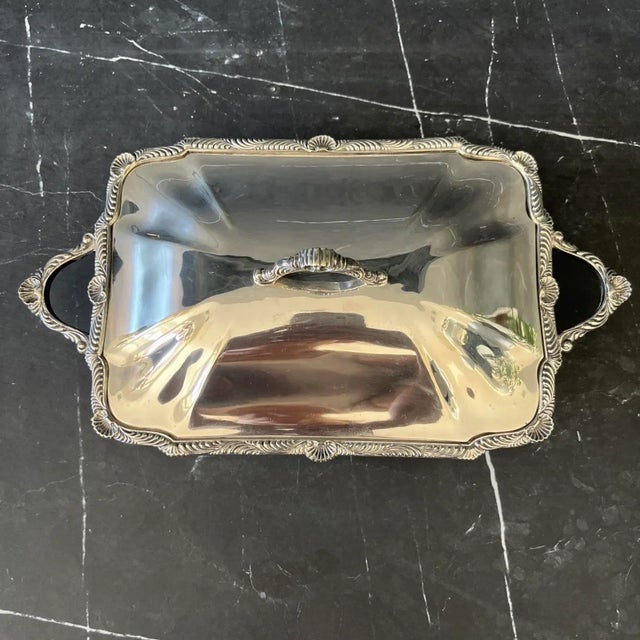 Antique John Round & Sons 3-Piece Covered Vegetable Dish [Sheffield 3025] For Sale - Image 13 of 13